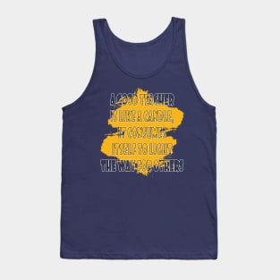 Quotes educational quotation Tank Top